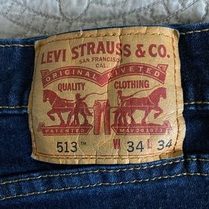 Men’s Levi 513’s